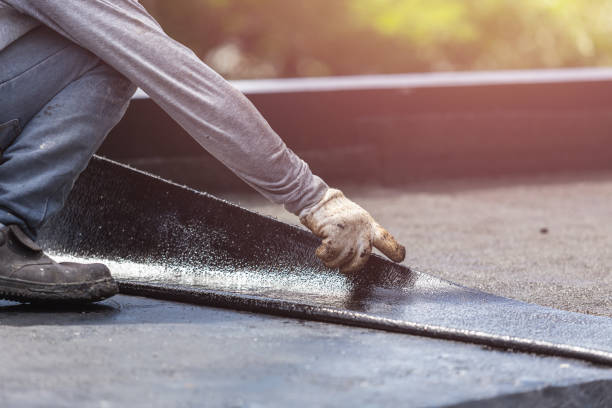 Professional Waterproofing technician working in Mulberry, OH